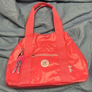Art Medium Kipling Barbie Tote Bag Pink